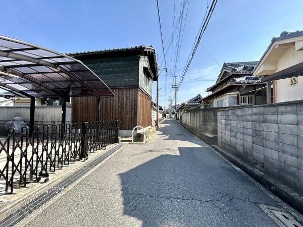 堺市中区福田　中古戸建 現地写真（前面道路含む現地写真）