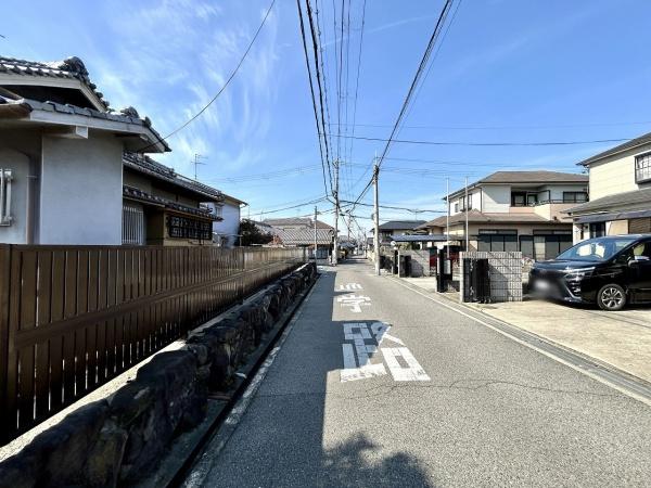 堺市中区福田　中古戸建 現地写真（前面道路含む現地写真）