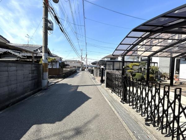 堺市中区福田　中古戸建 現地写真（前面道路含む現地写真）