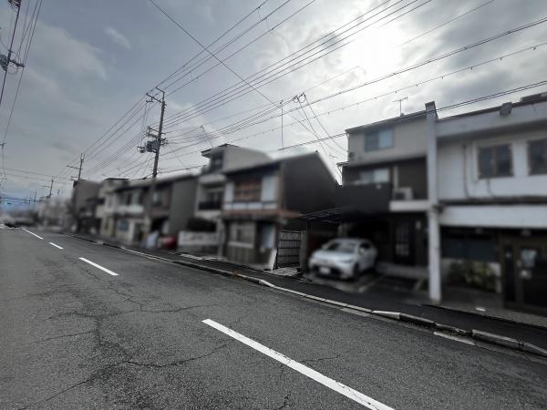 京都市北区紫竹高縄町　中古戸建 現地写真（前面道路含む現地写真）