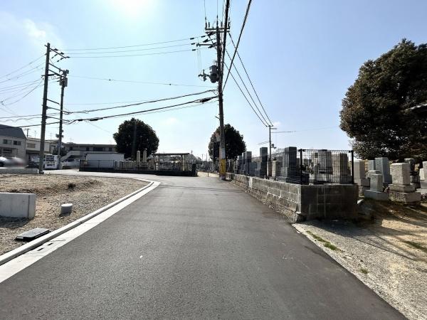 堺市中区土塔町4号地　売土地 現地写真（前面道路含む現地写真）