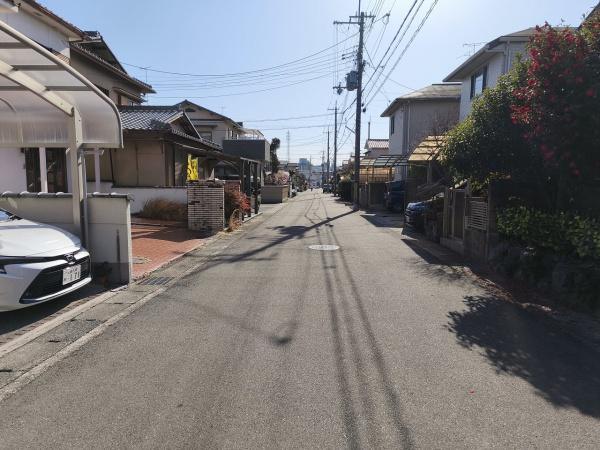 京都市伏見区向島津田町　古家付売土地 現地写真（前面道路含む現地写真）