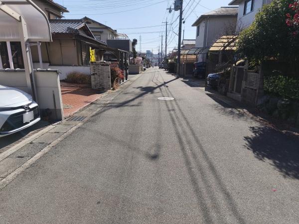 京都市伏見区向島津田町　古家付売土地 現地写真（前面道路含む現地写真）