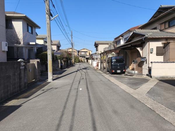 京都市伏見区向島津田町　古家付売土地 現地写真（前面道路含む現地写真）