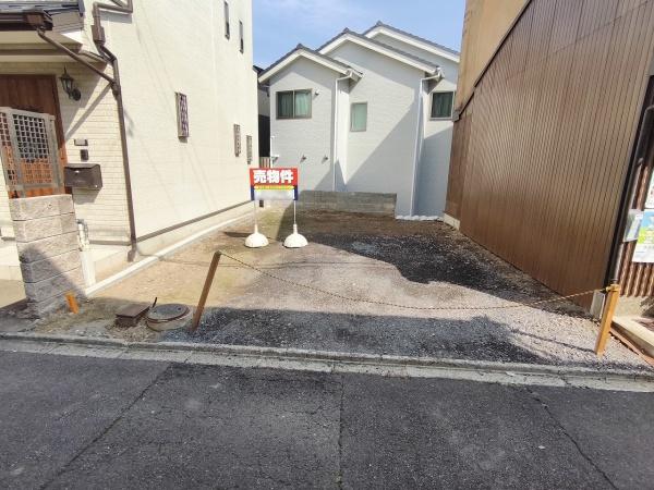 京都市北区紫野十二坊町　建築条件無売土地 現地写真
