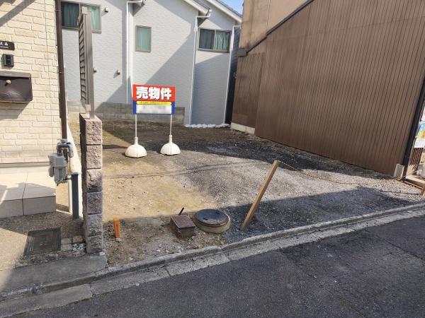 京都市北区紫野十二坊町　建築条件無売土地 現地写真