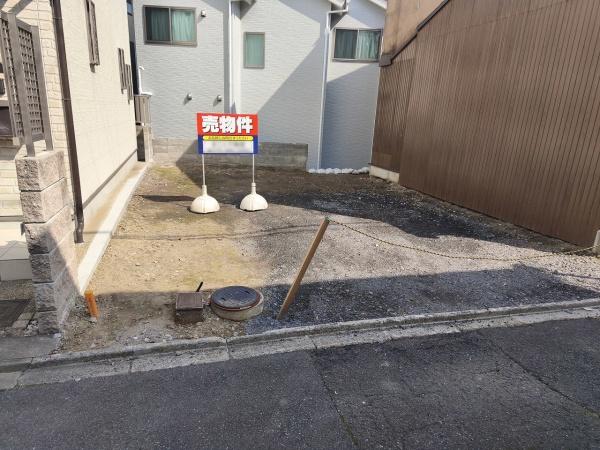 京都市北区紫野十二坊町　建築条件無売土地 現地写真