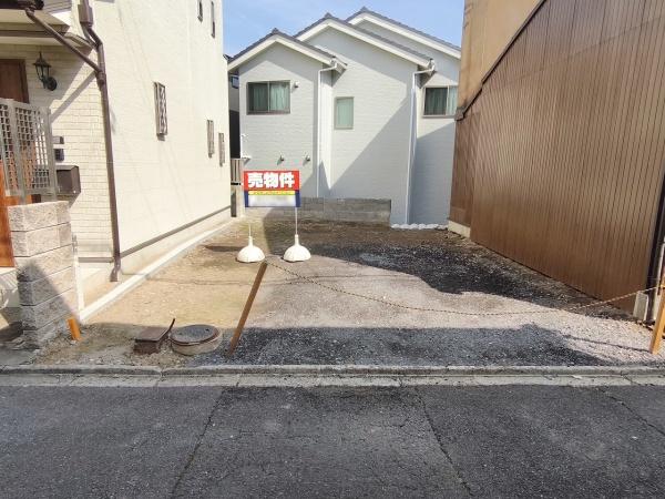 京都市北区紫野十二坊町　建築条件無売土地 現地写真