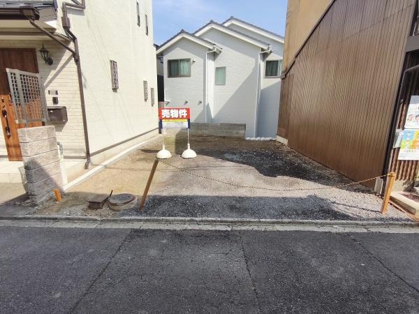 京都市北区紫野十二坊町　建築条件無売土地 現地写真