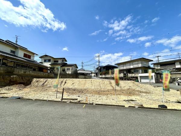 堺市南区赤坂台5丁　売土地 現地写真（前面道路含む現地写真）