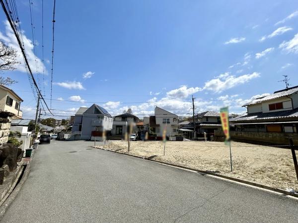 堺市南区赤坂台5丁　売土地 現地写真（前面道路含む現地写真）