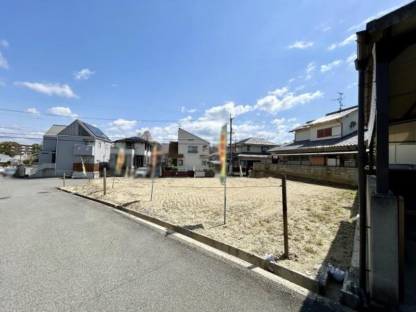 堺市南区赤坂台5丁　売土地 現地写真（前面道路含む現地写真）