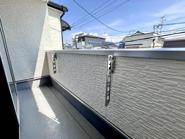 堺市東区野尻町　新築戸建 現地写真（バルコニー）