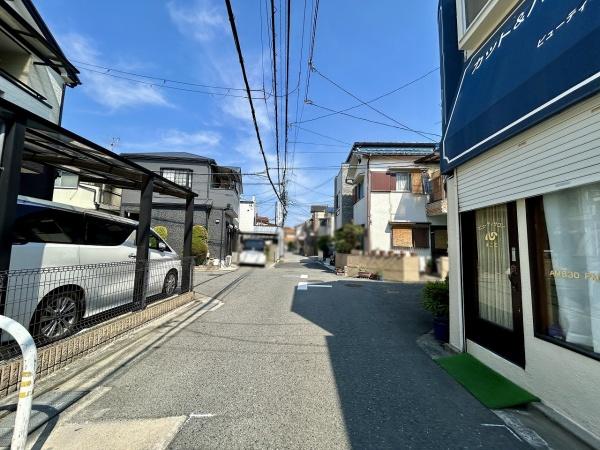 堺市東区野尻町　新築戸建 現地写真（前面道路含む現地写真）