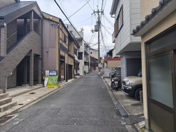 京都市東山区上梅屋町　中古戸建 現地写真（前面道路含む現地写真）