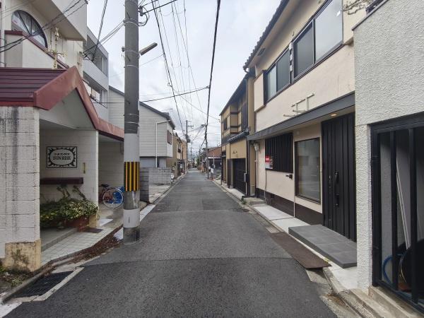 京都市東山区上梅屋町　中古戸建 現地写真（前面道路含む現地写真）