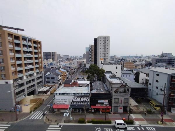 高倉第一コーポA棟 現地写真（バルコニー）