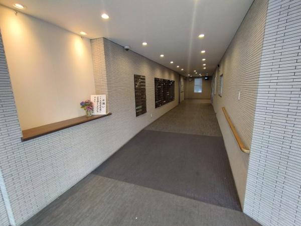 高倉第一コーポA棟 共用部写真（エントランス）