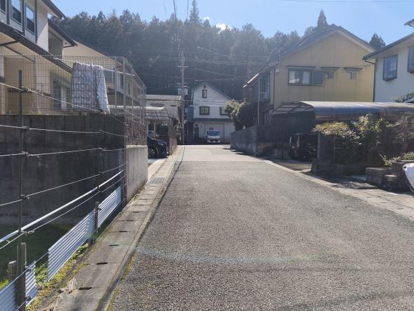 京都市左京区静市市原町　中古戸建 現地写真（前面道路含む現地写真）