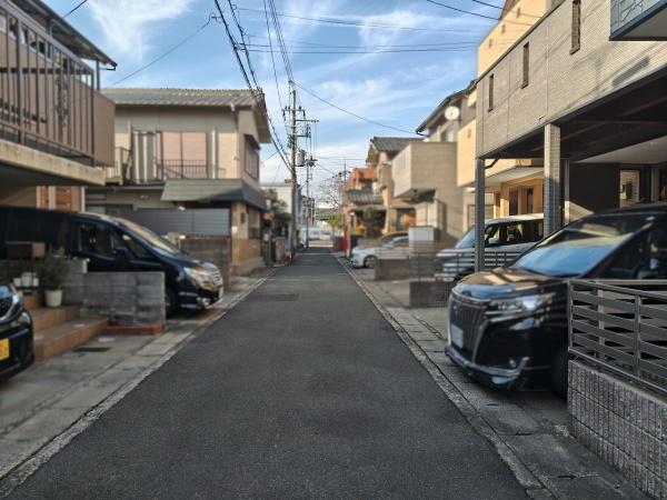 京都市山科区小野西浦　中古戸建 現地写真（前面道路含む現地写真）
