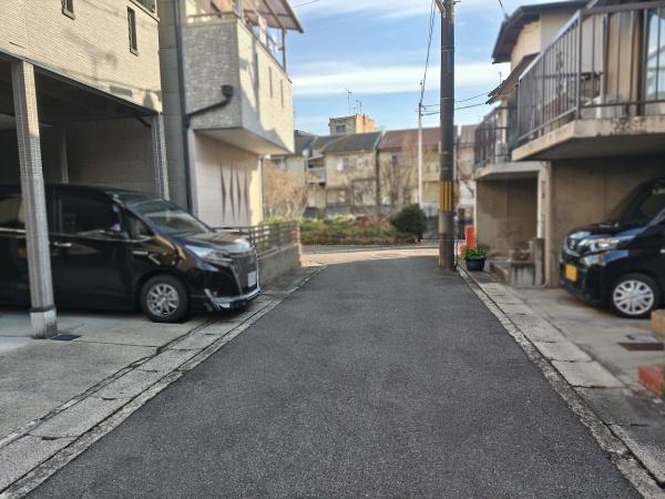 京都市山科区小野西浦　中古戸建 現地写真（前面道路含む現地写真）