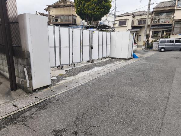 京都市山科区大塚元屋敷町　建築条件無売土地 現地写真
