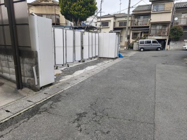 京都市山科区大塚元屋敷町　建築条件無売土地 現地写真
