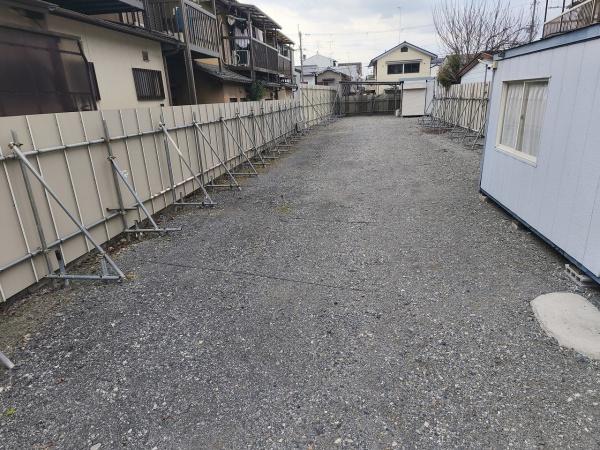 京都市山科区大塚元屋敷町　建築条件無売土地 現地写真