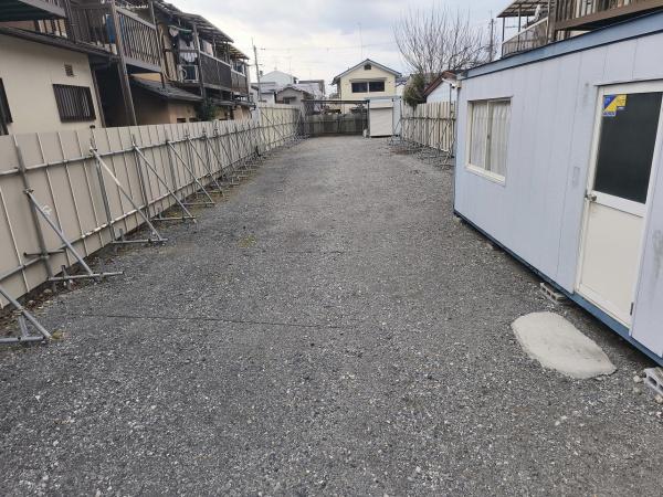 京都市山科区大塚元屋敷町　建築条件無売土地 現地写真