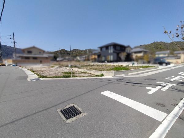 京都市右京区嵯峨観空寺明水町　建築条件無売土地 現地写真（前面道路含む現地写真）