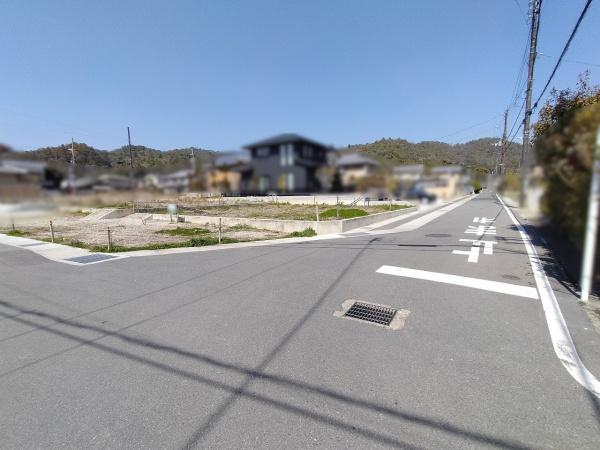 京都市右京区嵯峨観空寺明水町　建築条件無売土地 現地写真（前面道路含む現地写真）
