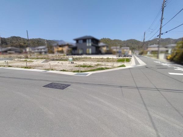 京都市右京区嵯峨観空寺明水町　建築条件無売土地 現地写真（前面道路含む現地写真）