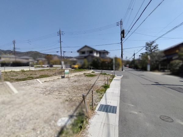 京都市右京区嵯峨観空寺明水町　建築条件無売土地 現地写真