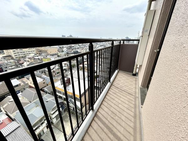 堺柳之町アーバンコンフォート 現地写真（バルコニー）