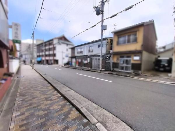 京都市上京区柏清盛町　中古戸建 現地写真（前面道路含む現地写真）
