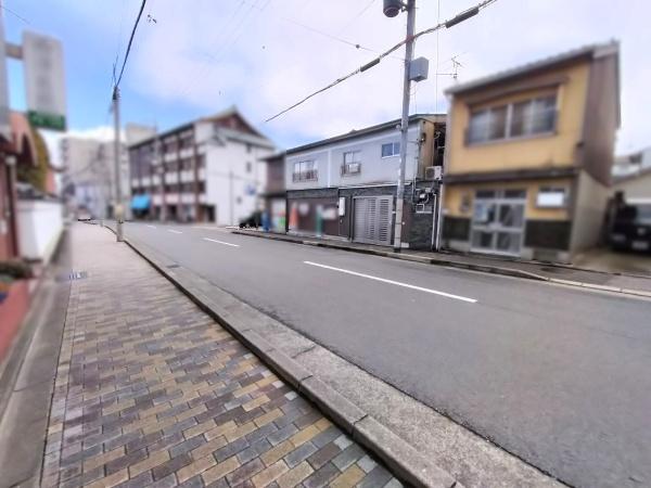 京都市上京区柏清盛町　中古戸建 現地写真（前面道路含む現地写真）