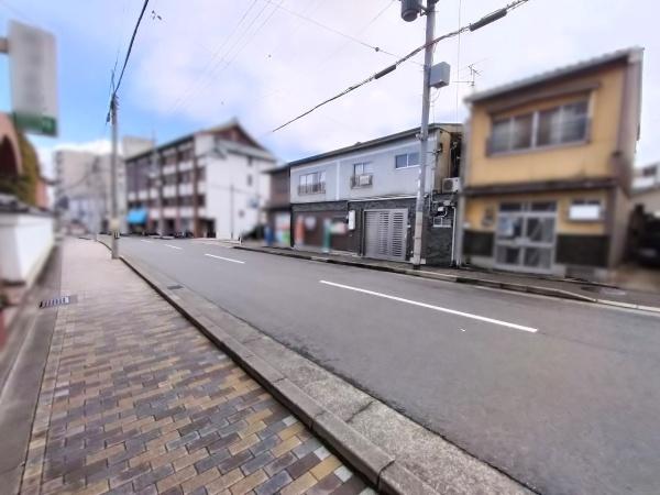 京都市上京区柏清盛町　中古戸建 現地写真（前面道路含む現地写真）