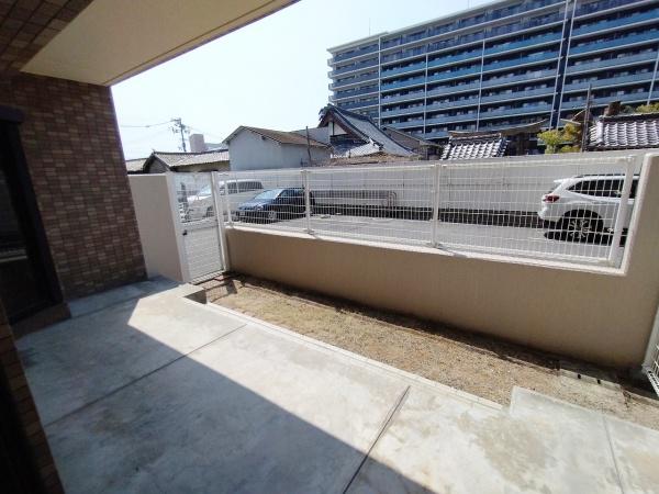 ライオンズマンション此花 現地写真（バルコニー）
