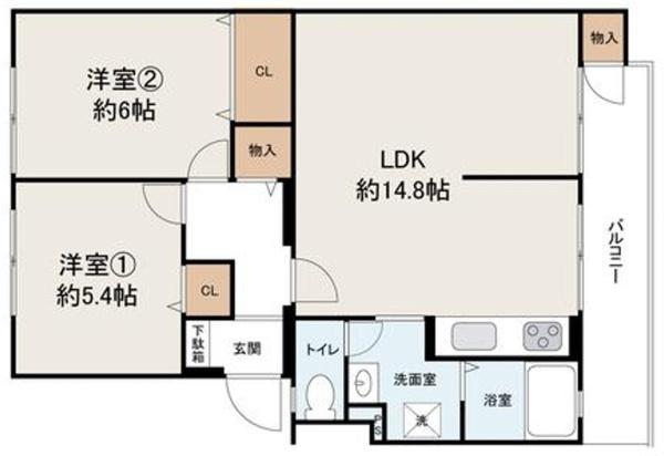 泉北茶山台第1次住宅11号棟 間取図・土地図