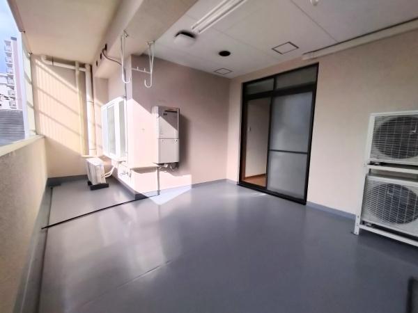ラレーブ京都大宮堀川通　事務所併用住宅 現地写真（バルコニー）