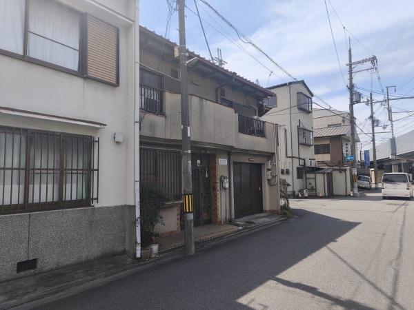 京都市南区八条源町　古家付売土地 現地写真