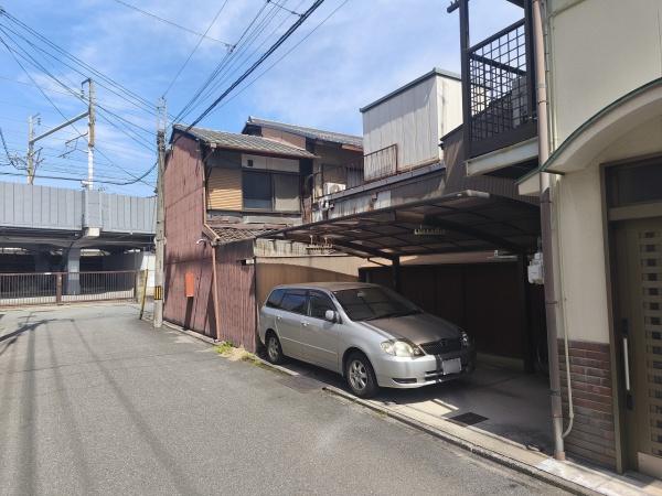 京都市南区八条源町　古家付売土地 現地写真