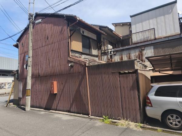 京都市南区八条源町　古家付売土地 現地写真