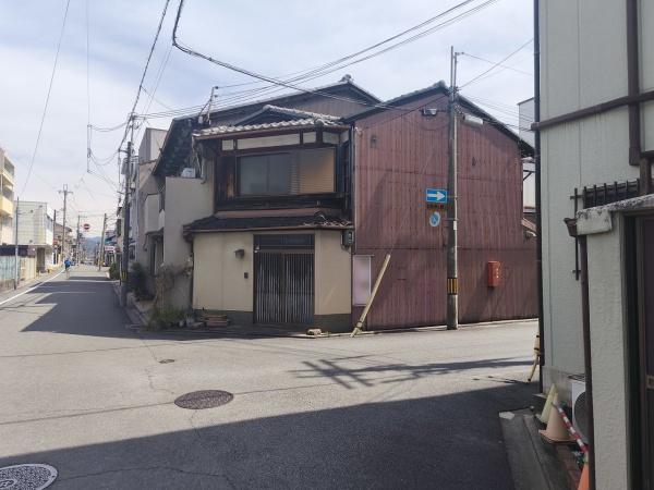京都市南区八条源町　古家付売土地 現地写真