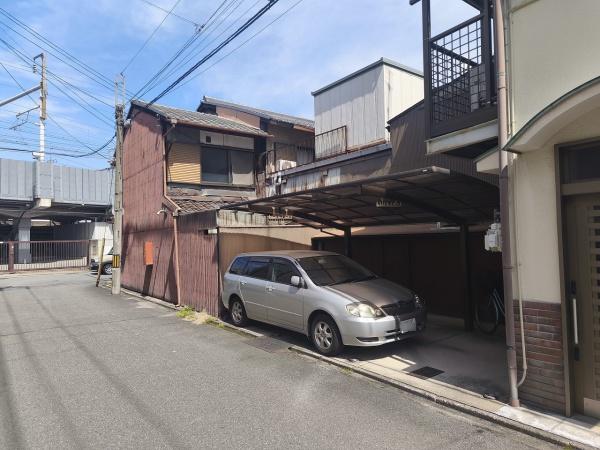 京都市南区八条源町　古家付売土地 現地写真
