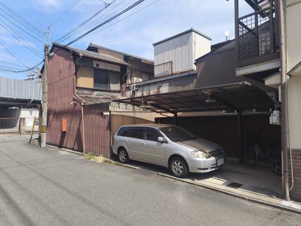 京都市南区八条源町　古家付売土地 現地写真