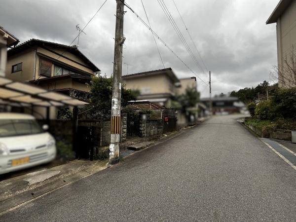 京都市左京区岩倉上蔵町　中古戸建 現地写真（前面道路含む現地写真）