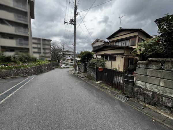 京都市左京区岩倉上蔵町　中古戸建 現地写真（前面道路含む現地写真）