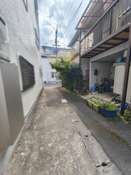 京都市左京区一乗寺大新開町　中古戸建 現地写真（前面道路含む現地写真）