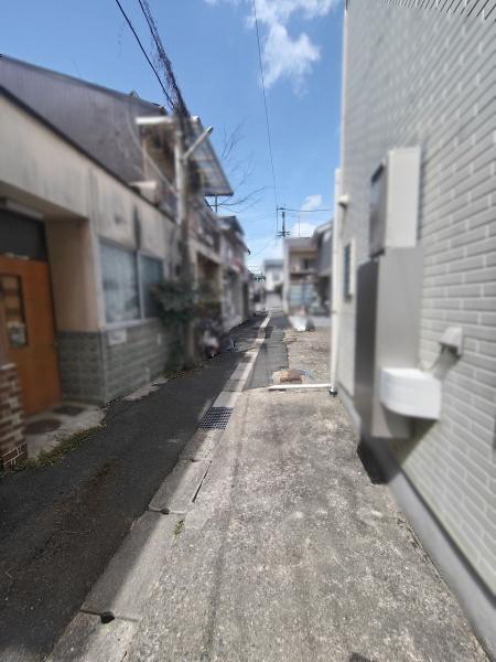 京都市左京区一乗寺大新開町　中古戸建 現地写真（前面道路含む現地写真）